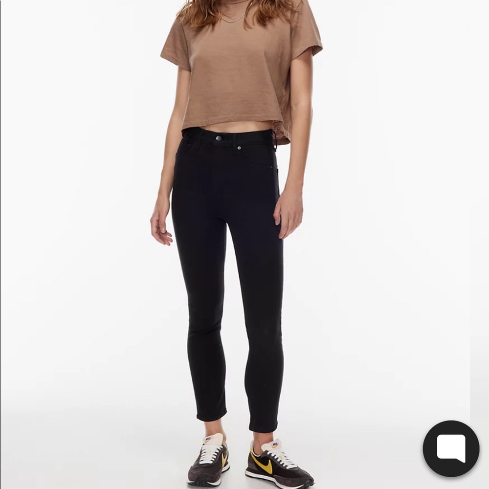 Denim Forum Lola High rise- black